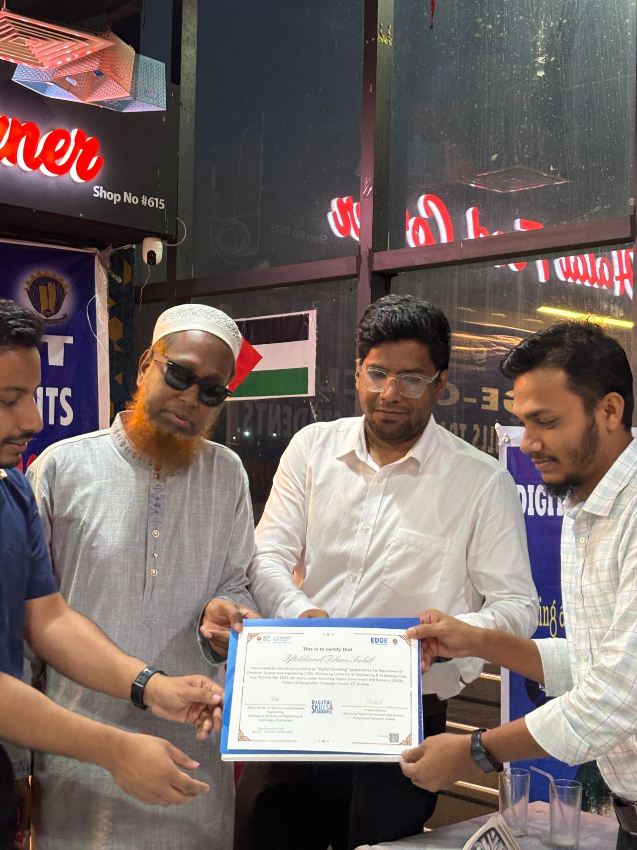 Certificate Giving Ceremony from EDGE-CSE CUET DST